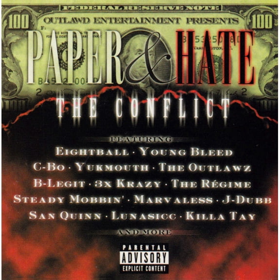 Various - Paper Hate: The Conflict (CD) (Mint (M))