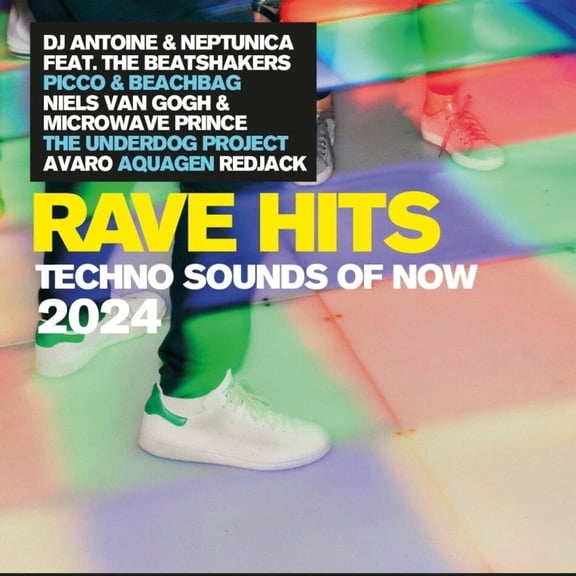Various Rave Hits 2024 - Techno Sounds of Now (CD)