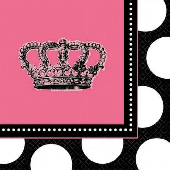 Various Rocker Small Disposable Napkins, 16 Count