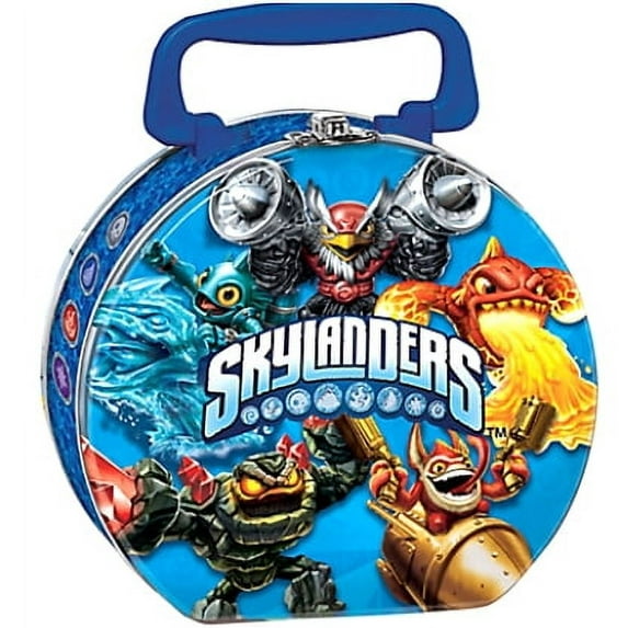 Various Skylanders Small Metal Favor Container (1ct)