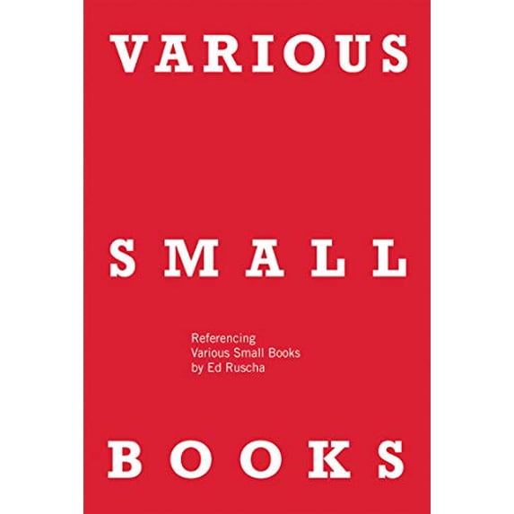 Pre-Owned Various Small Books: Referencing Various Small Books by Ed Ruscha, (Hardcover)