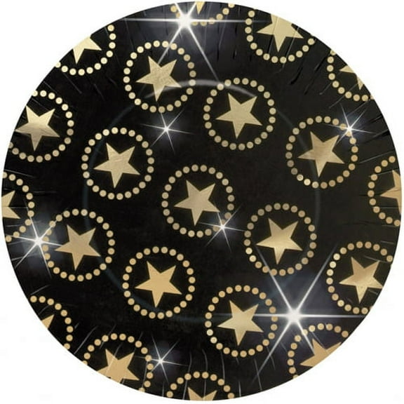 Various Star Attraction Disposable Paper Plates, 10", 8 Count