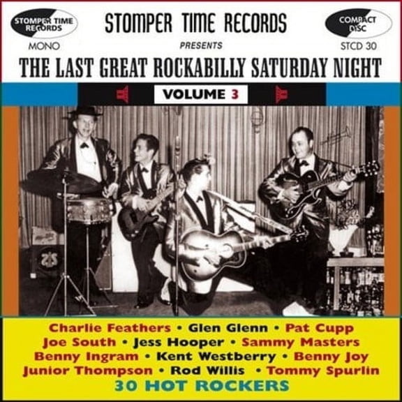Various - Stomper Time Records Presents: The Last Great Rockabilly Saturday Night, Volume 3 - CD
