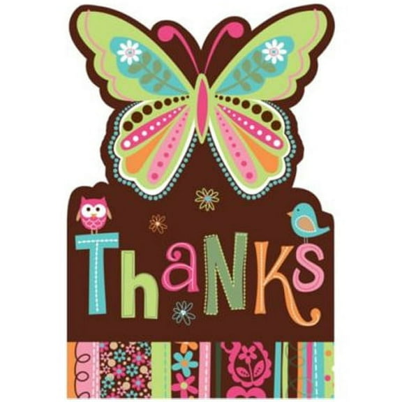 Various Thank You Note Set, 8 Count