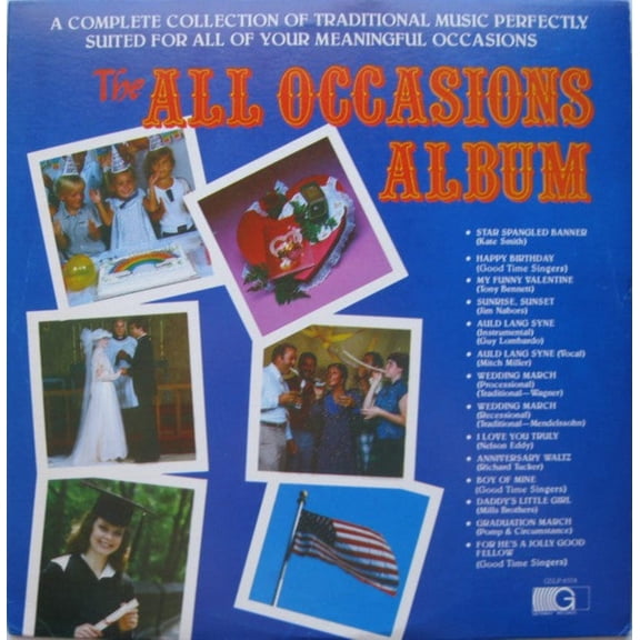 Various - The All Occasions Album (LP) (Mint (M))