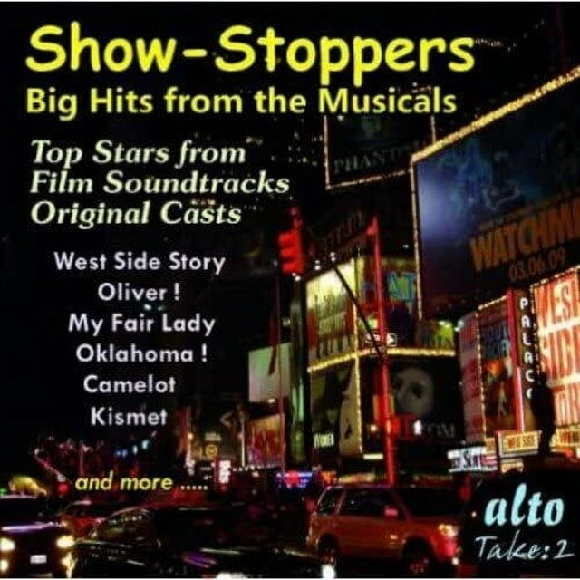 Various Top Original Hits From 6 Classic Broadway Shows Cd