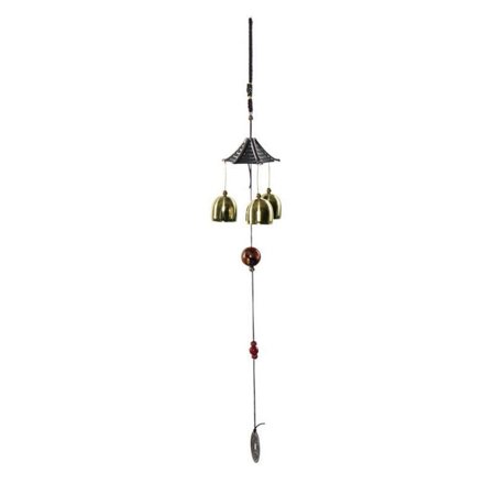 Various Tube Windchime Wooden Wind Chimes Bell Home And Garden Yard Outdoor Decor , Brass, 55cm A