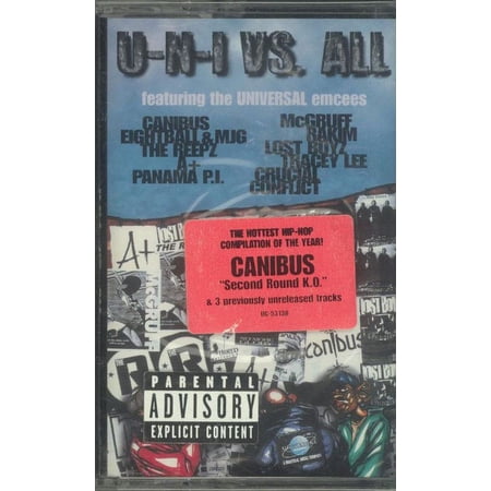 Various - U-n-i Vs. All - The Universal Emcees - Cassette