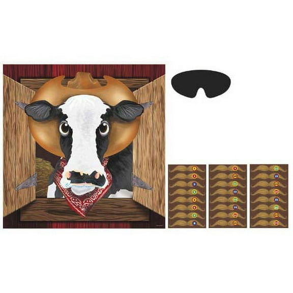 Various Western 'Yeehaw' Party Game Poster 17" x 0.1"