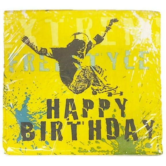 Various X Games Lunch Napkins, 16 Count