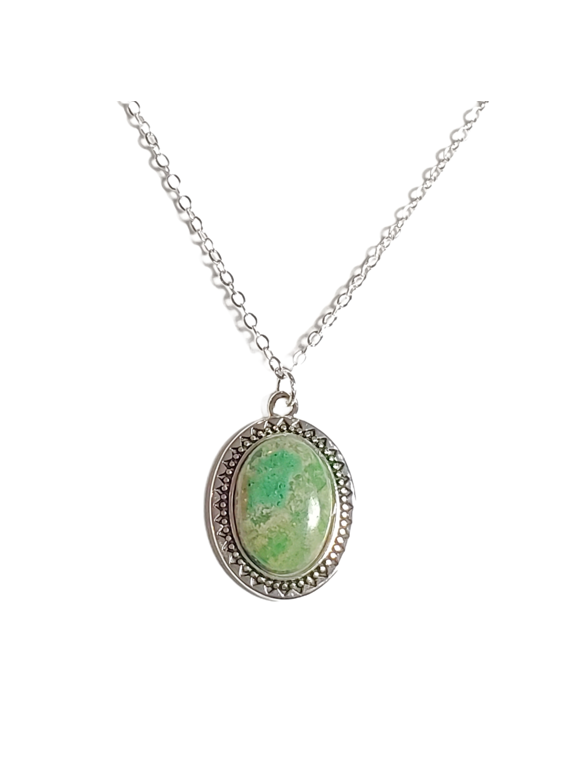 Variscite Pendant Necklace