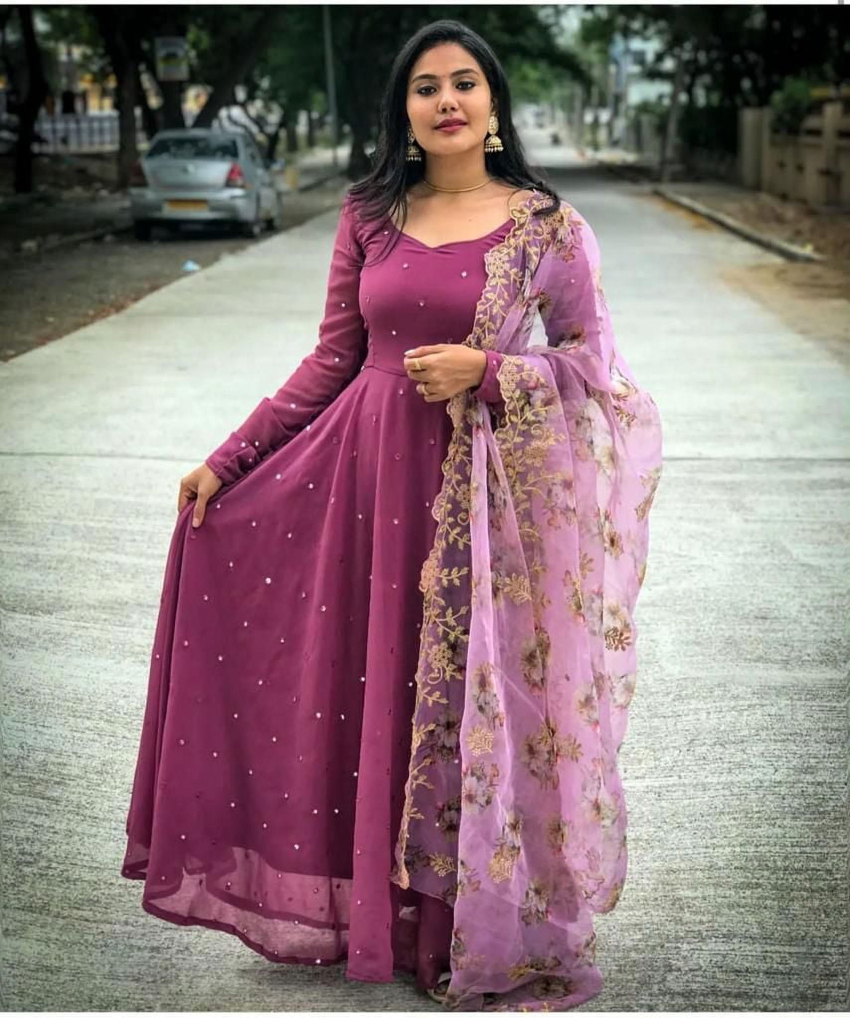Latest) Indian Party Wear Gown Dress For Women 2023