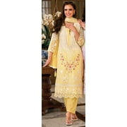 Varman Indian Pakistani Salwar Kameez Suit Women Ready to Wear Silk Fabric Party Wear 3 Pieces Set, Listing ID: PRE8994395914522