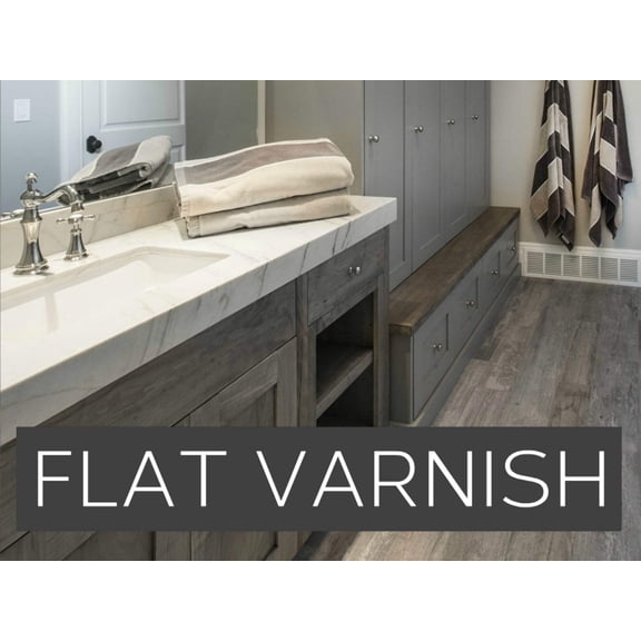 Varnish Dead Flat Water-based Interior Clear Coating by Weatherwood - GALLON