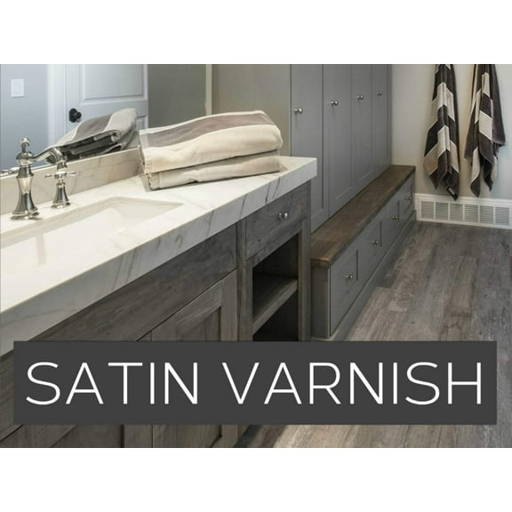 Varnish Satin Water-based Interior Clear Coating by Weatherwood - Quart (32 Fl. Oz.)