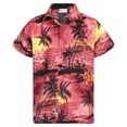 thumbnail image 1 of Varnit Crafts Hawaiian Shirt for Men Aloha Beach Wine L, 1 of 3