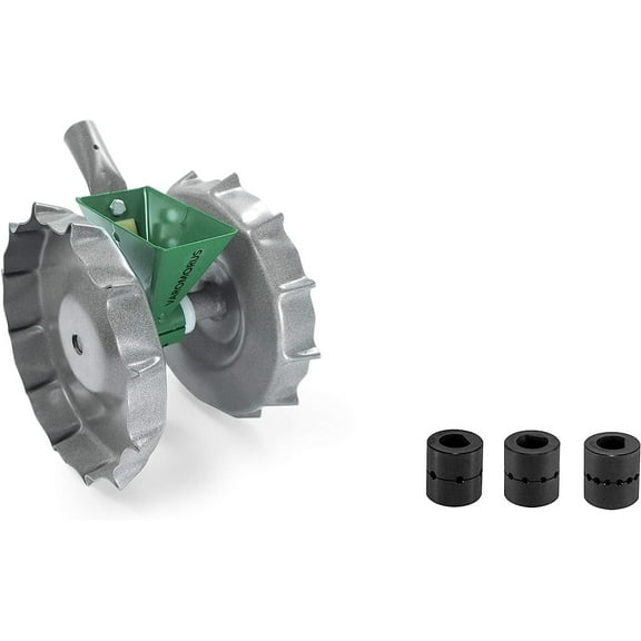 Varomorus Metal Precision Manual Seeder for Vegetables Greens Onion Radish Beet Carrots (1-Row)