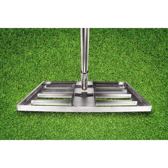 Varomorus Stainless Steel Lawn Level Tool with Handle for Grass Golf Field 18"