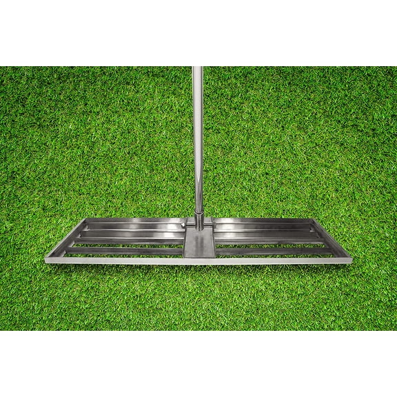 Varomorus Stainless Steel Lawn Level Tool with Handle for Grass Golf Field 30"