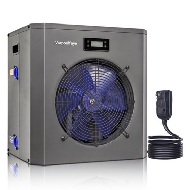 Aquastrong 16,000 BTU Pool Heat Pump – Electric Heater & Cooler For Above Ground Pools Up To 5k Gal
