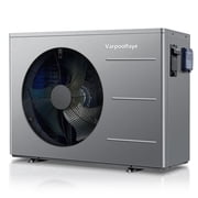 Varpoolfaye Up to 12000 Gallons Swimming Pool Heaters for Above Ground Pools and Inground Pools, Max Output 40000BTU/hr Pool Heat Pumps Corrosion-Resistant & Long-Lasting
