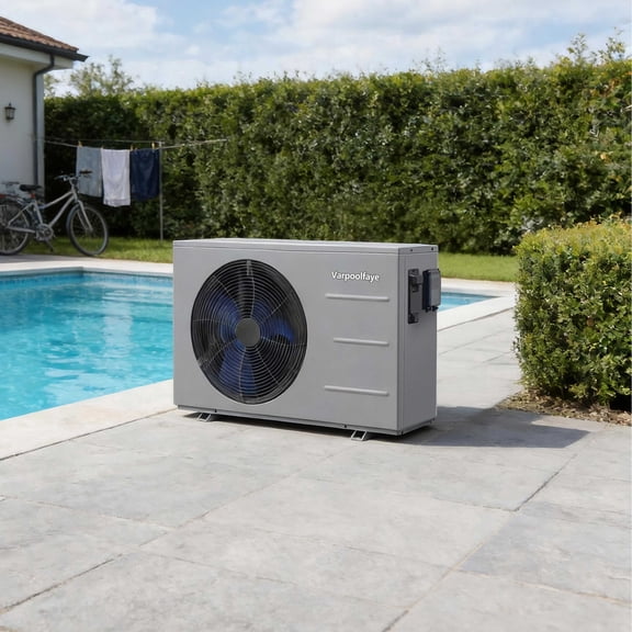 Varpoolfaye 40,000 BTU Pool Heater/Cooler for Above Ground and Inground Pools 240V