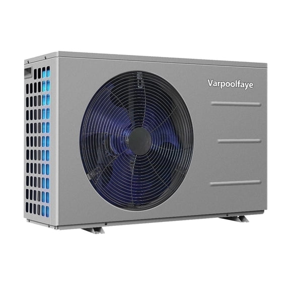 Varpoolfaye Swimming Pool Heat Pump 30,000 BTU - for Above and In Ground Pools and Spas - High Efficiency, All Electric Heater - No Natural Gas or Propane Needed