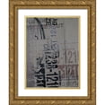 thumbnail image 1 of Varrasso, Enrico 12x14 Gold Ornate Wood Framed with Double Matting Museum Art Print Titled - Greek to me XX, 1 of 4