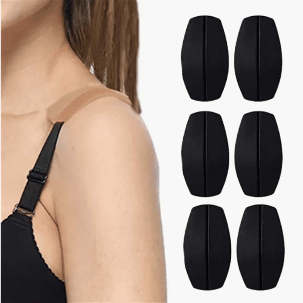 Chic Secrets Silicone Shoulder Pads - Non Slip Bra Strap Cushion Keep Bra  Straps from Slipping and Digging