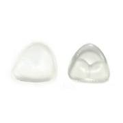 Varsbaby Womens Bra Insert Pads Push Up Silicone Bra Pads Breast Lift Enhancer Pad Beige Transparent