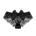 thumbnail image 1 of Varsbaby Women’s Lace Panties Knicker Breathable Underwear with Bow, 1 of 5