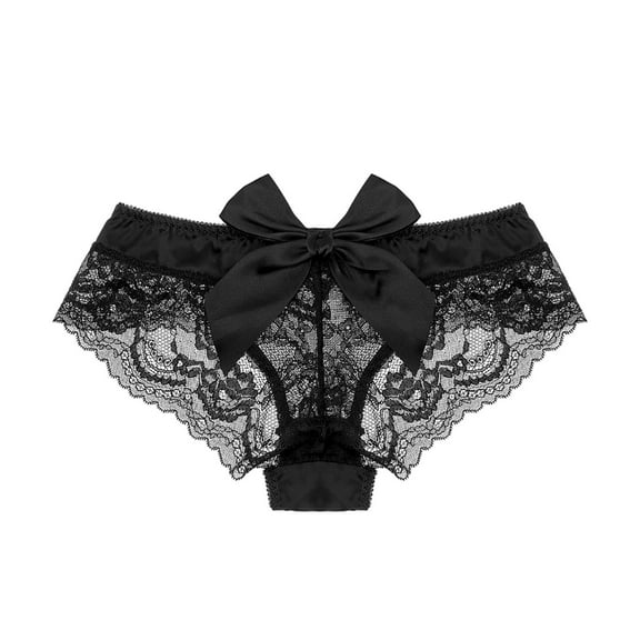 Varsbaby Women’s Lace Panties Knicker Breathable Underwear with Bow