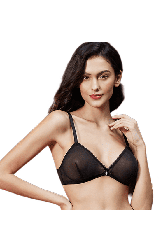 Women's Sexy Lace See Through Underwear Wirefree bras