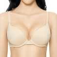 thumbnail image 1 of Varsbaby Women's Smoothing Underwire Bra,Lightly Padded Push up Bra for Everyday Wear, 1 of 7