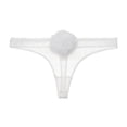 thumbnail image 1 of Varsbaby Women's Thongs Panties Lace Thongs Rabbit Tail for Women, 1 of 5