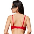 thumbnail image 1 of Varsbaby Women's Unlined Bra See Through Underwear with Lace Eyemask, 1 of 5