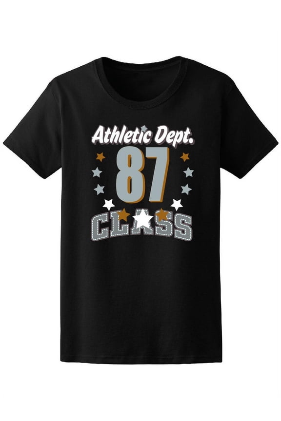 Varsity Athletic Dept 87 Class Tee Women's -Image by Shutterstock