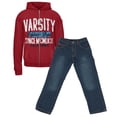 thumbnail image 1 of Varsity Athletic Dept Red Hoodie & Jeans Juvy Set - Juvy 4, 1 of 2
