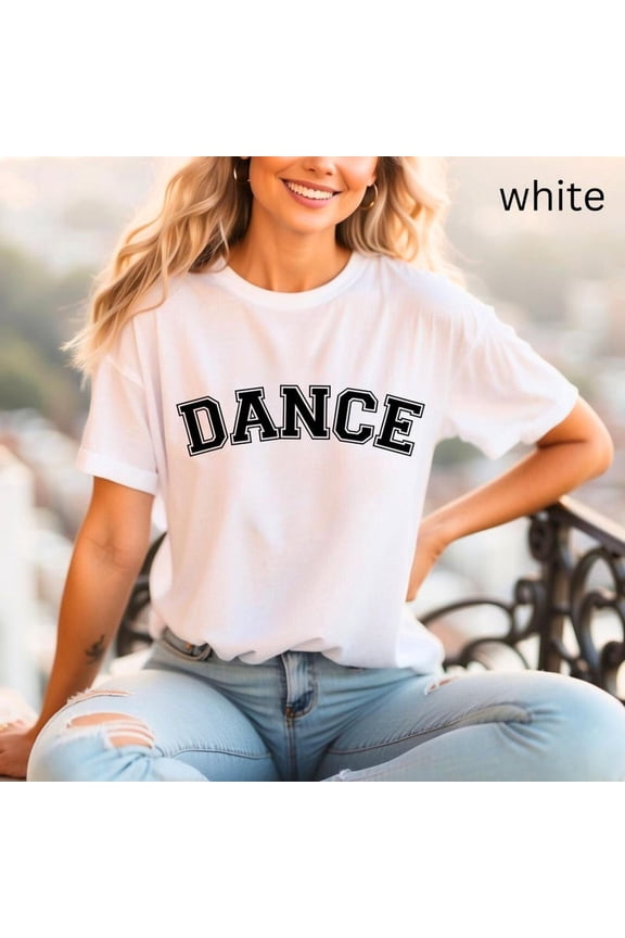 Varsity Dance Tshirt - Gift for Her, Dance Mom gifted gift, Dance Coach, Dance Team Gift, Dance Shirt, gift for dancer, dance mom, teacher