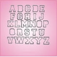 thumbnail image 1 of Varsity Letter Cookie Cutter Set 3 Inch, 1 of 1