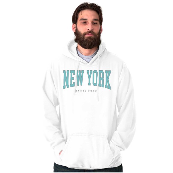 Varsity New York United States Unisex Plus Fleece Graphic Hoodie Brisco Brands 4X