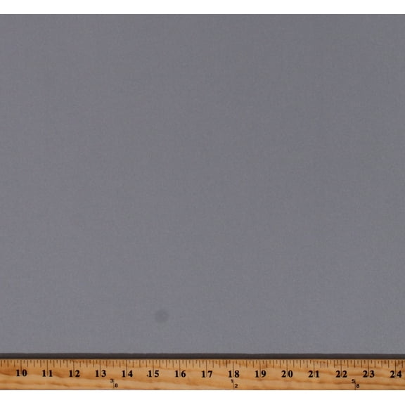 Varsity Ponte Double Knit Medium Grey Gray 60" Wide Hi-Wick Polyester Fabric by the Yard (D445.20)
