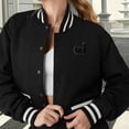 thumbnail image 1 of Varsity Style Colorblock Bomber Jacket, 1 of 1