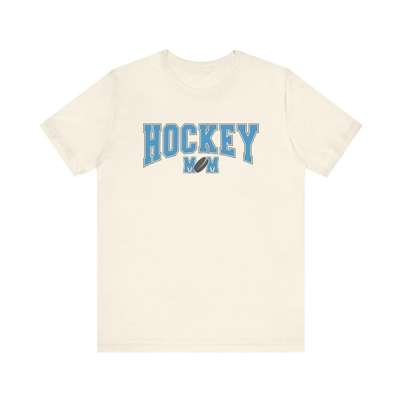 Varsity Style Hockey Mom Collegiate Shirt, Womens Hockey Shirt