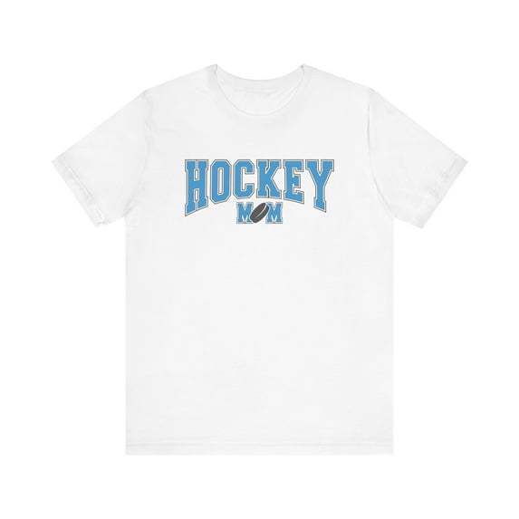 Varsity Style Hockey Mom Collegiate Shirt, Womens Hockey Shirt