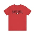 thumbnail image 1 of Varsity Style Softball Mom Shirt, Womens Softball Shirt, 1 of 4