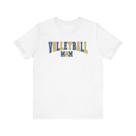 Varsity Style Volleyball Mom Collegiate Shirt