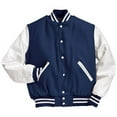 thumbnail image 1 of Varsity Tall Jacket, Dark Navy - Extra Large, 1 of 1