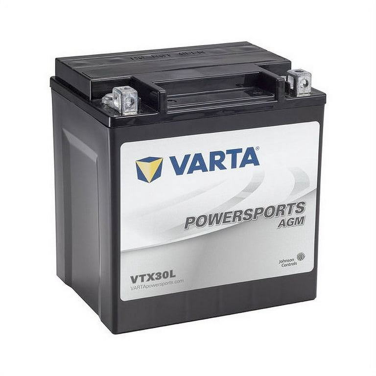 Varta AGM Sealed and Charged Motorcycle Battery VTX30L 
