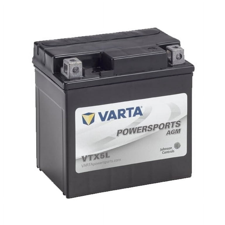 Varta AGM Sealed and Charged Motorcycle Battery VTX5L